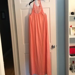 Rip curl coral Maxi Dress